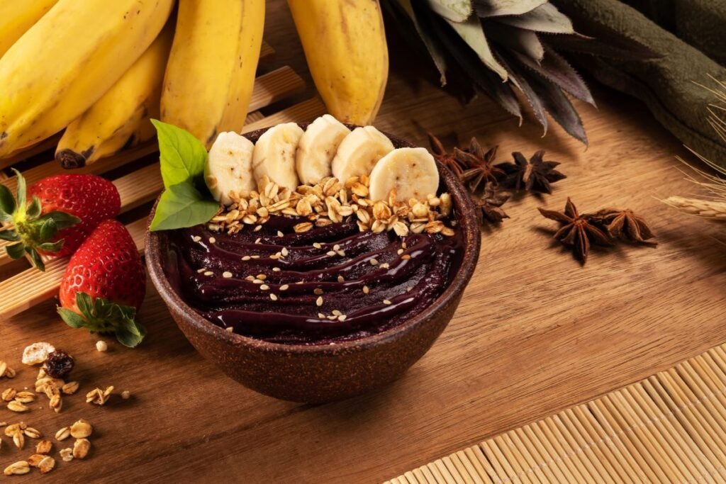 açaí tem gordura.