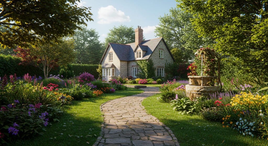 15 Jardins Tropicais com Fontes: Naturais, Aconchegantes e Sofisticados