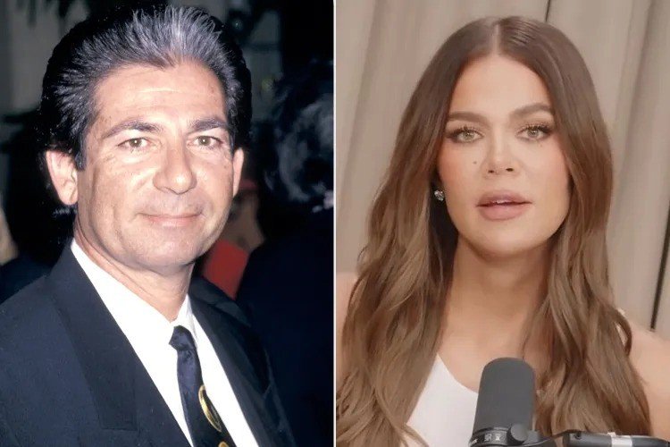 Khloé Kardashian diz que não tem nada do pai após casamento dele no leito de morte Khloé Kardashian diz que não tem nada do pai após casamento dele no leito de morte