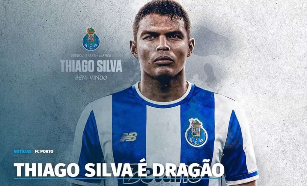 Porto anuncia Thiago Silva, ídolo do Fluminense - Jogada