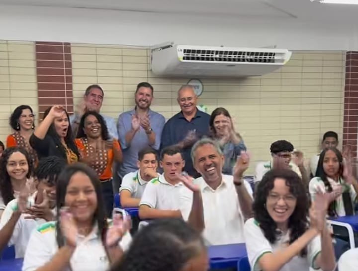 Nova escola de tempo integral é inaugurada pelo Governo do Ceará em Fortaleza