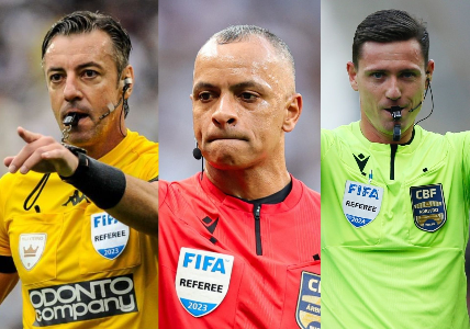 Três árbitros brasileiros estarão na Copa do Mundo de 2026