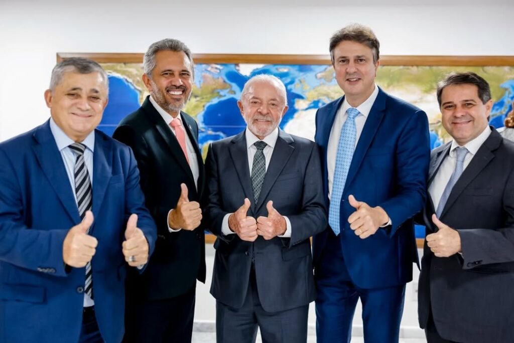 Lula recebe Evandro em Brasília e Fortaleza busca novos investimentos federais para obras de infraestrutura