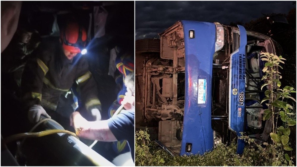 Sete atletas morrem e dezenas ficam feridos após capotamento de ônibus no interior do Ceará