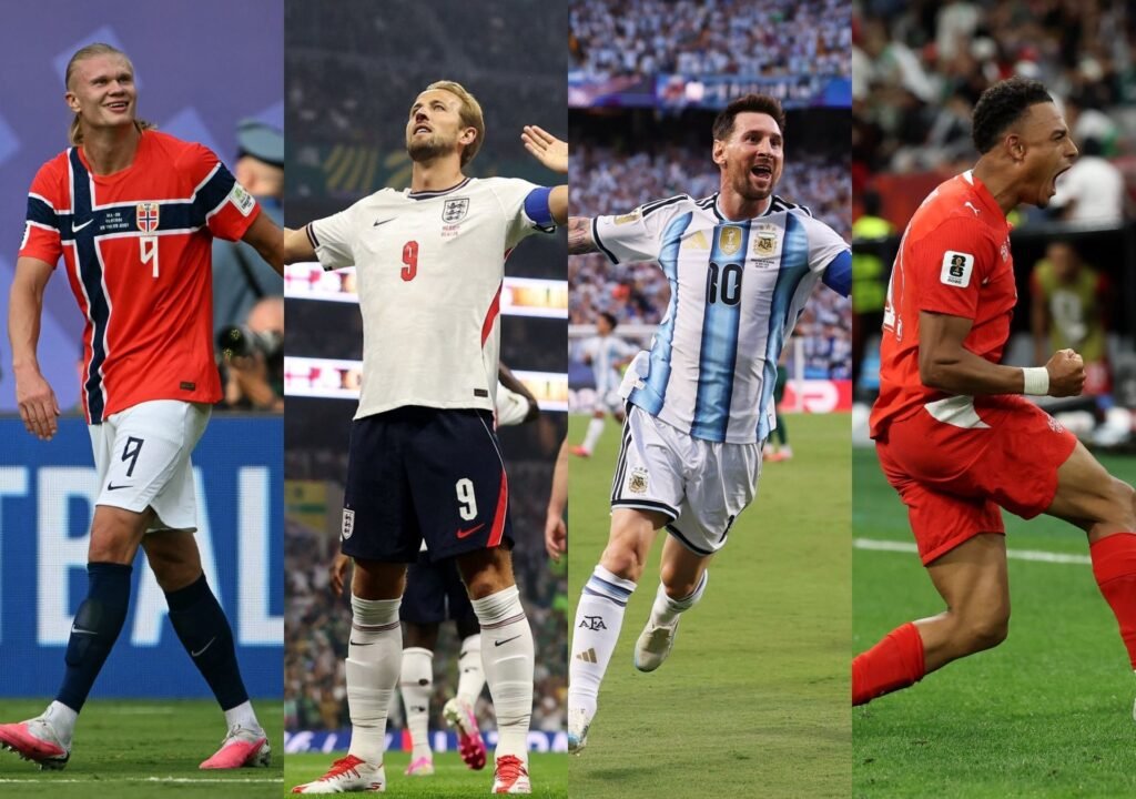 Noruega, Inglaterra, Argentina e Suíça disputam neste sábado as últimas vagas nas semifinais da Copa do Mundo