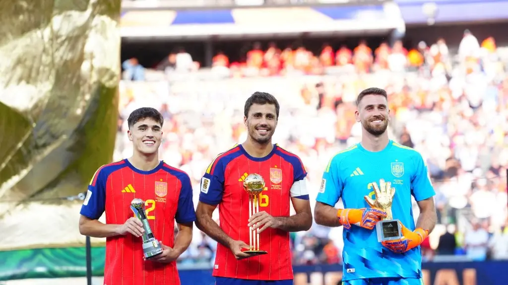 Rodri é eleito o melhor jogador da Copa do Mundo de 2026