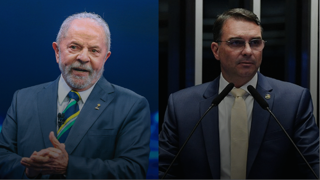 Pesquisa Quaest: Lula tem 39% das intenções de voto e Flávio Bolsonaro aparece com 30%
